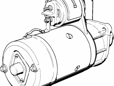 BMW 12-41-1-720-664 Exchange Starter Motor