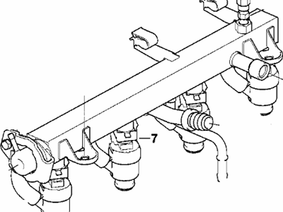 BMW 13-53-1-743-378 Pressure Regulator