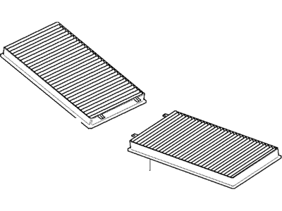 BMW 64-11-6-921-018 Cabin Air Filter