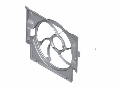 BMW 17-42-7-640-651 Fan Shroud