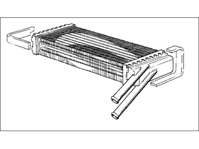 BMW 64-11-1-466-217 Heater Radiator