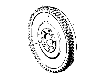 BMW 11-22-1-278-932 Flywheel
