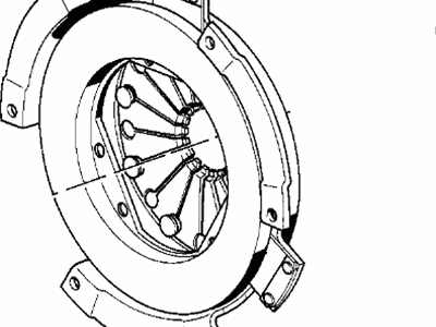 BMW 21-21-2-228-065 Exchange Pressure Plate For Twin Mass Flywh.