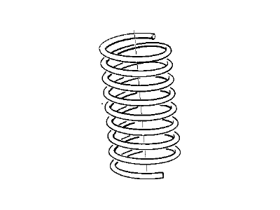 BMW 33-53-1-131-886 Coil Spring