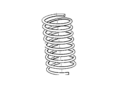 BMW 33-53-1-133-340 Coil Spring