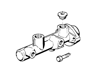 BMW 34-31-1-156-643 Brake Master Cylinder