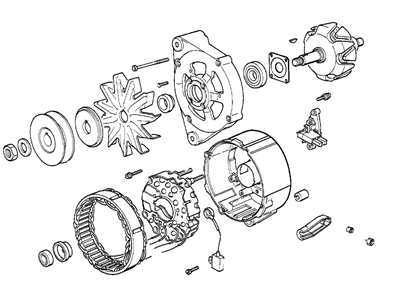 BMW 12-31-1-727-762 Repair Kit Rotor