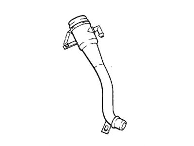 BMW 16-11-1-182-762 Plastic Filler Pipe For Catalyst