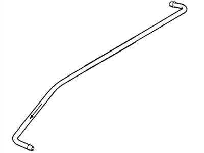 BMW 13-31-1-730-647 Fuel Return Line