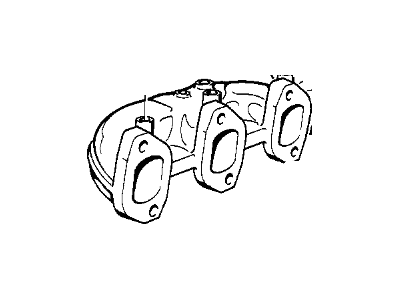 BMW 11-62-1-708-995 Exhaust Manifold