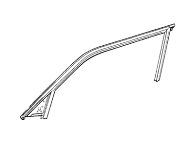 BMW 51-32-1-908-976 Right Window Guide