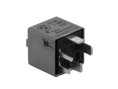 BMW 61-36-1-393-403 Abs Motor Relay, Mausgrau