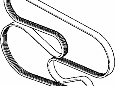 BMW 11-28-8-477-786 Ribbed V-Belt