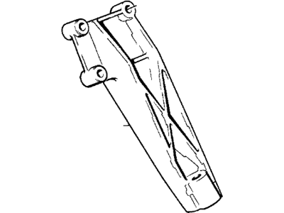 BMW 11-81-1-175-591 Left Support Bracket