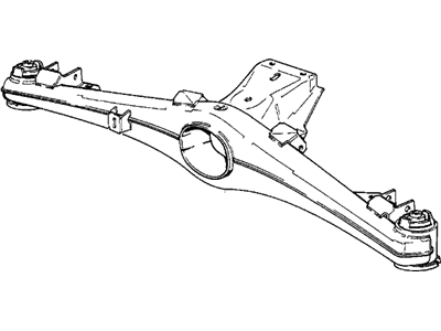 BMW 33-31-1-126-013 Rear Axle Carrier