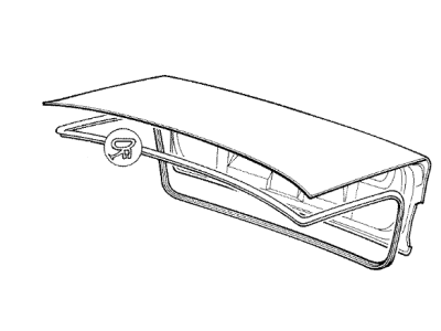 BMW 51-71-8-110-499 Gasket