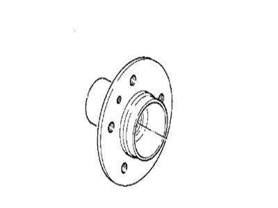 BMW 33-41-1-095-768 Drive Flange Hub