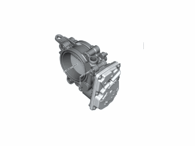 BMW 13-54-8-601-651 Throttle Body