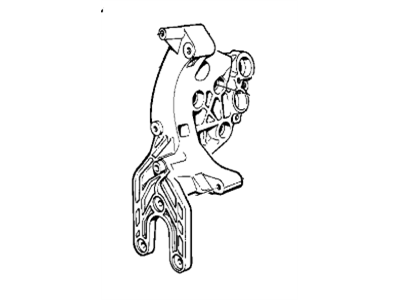 BMW 12-31-1-715-544 Supporting Bracket