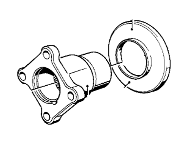 BMW 33-12-1-207-348 Drive Flange