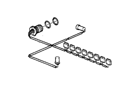 BMW 24-34-1-423-762 Wiring Harness With Temperature Sensor