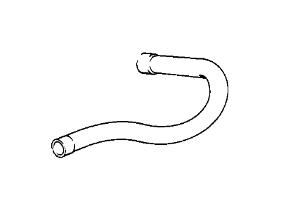 BMW 11-53-1-741-402 Water Coolant Pipe Hose