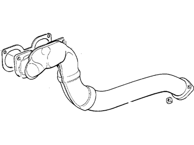 BMW 11-62-7-832-972 Exhaust Manifold