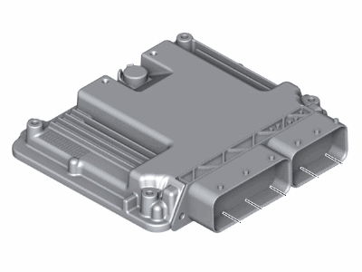 BMW 13-61-8-586-540 Engine Control Module