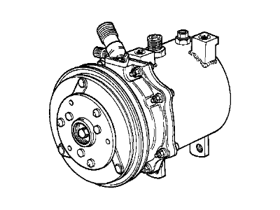 BMW 64-52-1-374-558 Air Conditioning Compressor