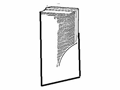 BMW 13-72-1-730-918 AIR FILTER ELEMENT:H13720