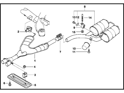 BMW 18-30-1-437-555 Vibration Absorber