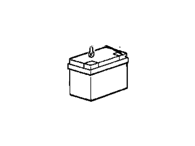 BMW 61-21-1-459-650 Battery, Empty
