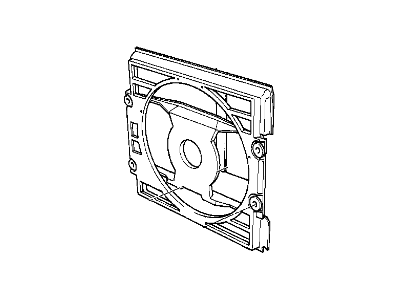 BMW 64-54-6-913-887 Compression Shroud