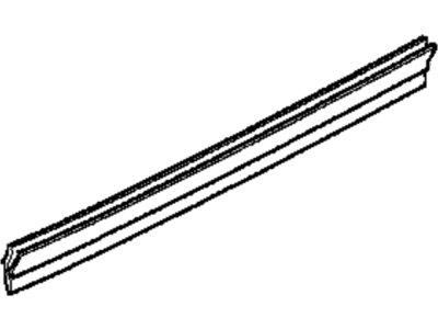 BMW 51-21-8-146-239 Inner Left Window Channel Cover