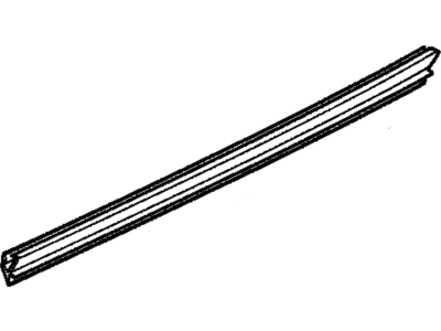 BMW 51-21-1-970-066 Door Weather Strip Inner Right
