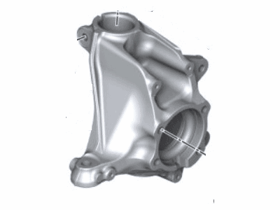 BMW 31-21-8-067-435 CARRIER, LEFT