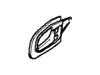 BMW 51-21-8-184-254 Door Handle Inner Right