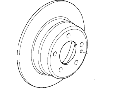 BMW 34-21-2-225-507 Brake Disc