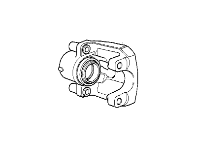 BMW 34-21-1-160-399 Caliper Housing Left