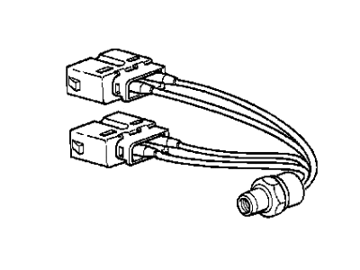 BMW 64-53-1-390-070 Safety Pressure Switch