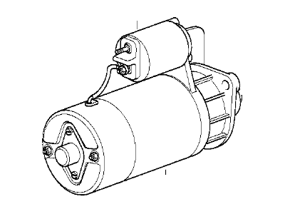 BMW 12-41-7-835-735 Exchange Starter Motor