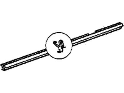BMW 51-22-1-944-347 Door Weather Strip Outer Left