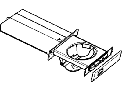 BMW 51-45-7-063-179 Drink Holder, Outer