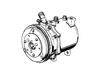 BMW 64-52-8-385-909 Exchange Air Conditioning Compressor