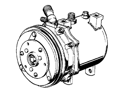 BMW 64-52-8-391-693 Air Conditioning Compressor