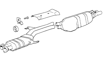 BMW 18-12-1-178-263 Exhaust System