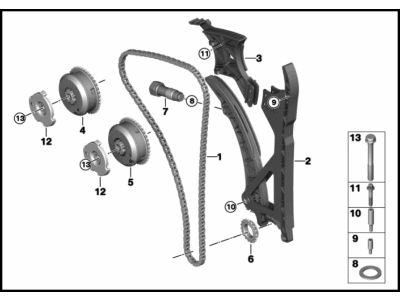 BMW 11-36-7-578-877 Impulse Sending Wheel