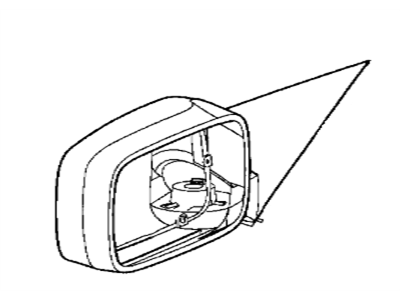 BMW 51-16-8-137-370 Electric.Exterior Heatable Mirror Right
