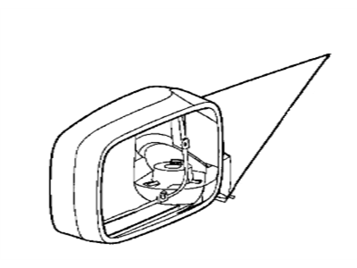 BMW 51-16-8-144-401 Electric.Exterior Heatable Mirror Left