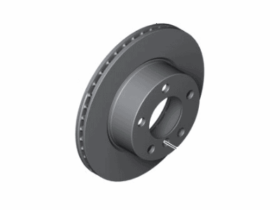 BMW 34-11-6-792-219 Brake Disc, Ventilated